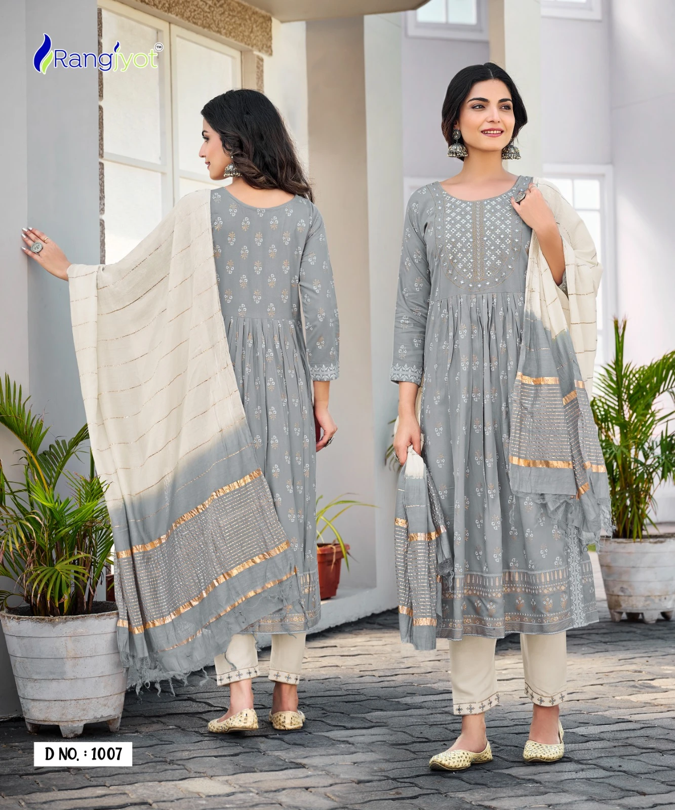 Rangjyot Rangmanch Vol 2 Heavy Rayon 14 Kg Wholesale Readymade Salwar Suit Catalog — Wholesale Salwar Suits, MPA wholesale from Surat - Gallery Image 2